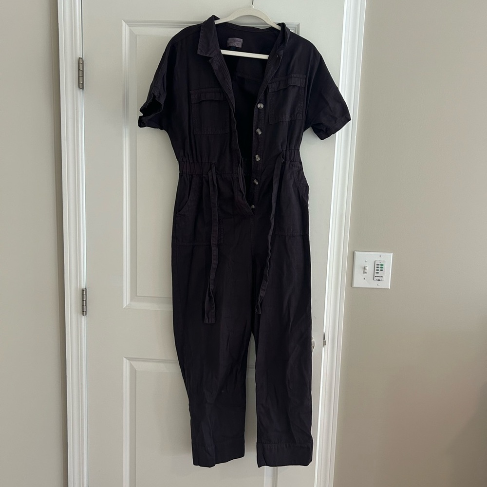 Universal Thread Purple Jumpsuit with Short Sleeves